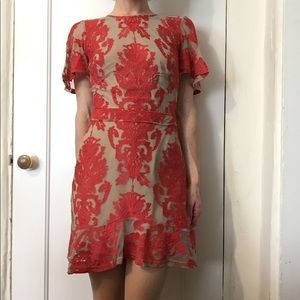 For Love & Lemons Red San Marcos Dress